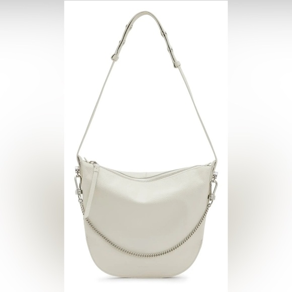 All Saints Leather Shoulder/Crossbody Bag - Picture 6 of 7